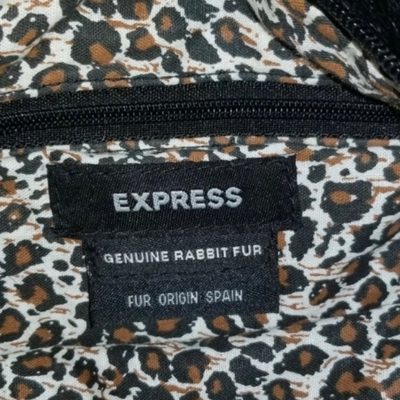 Express genuine rabbit fur Hobo bag. - Picture 7 of 7
